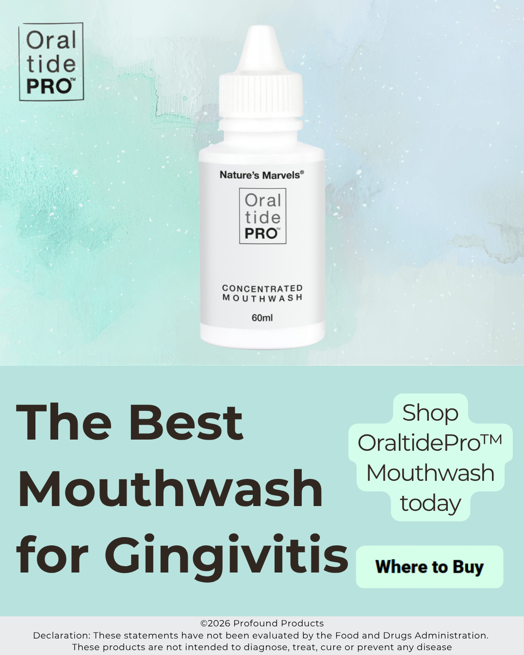 The best mouthwash for gingivitis